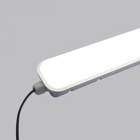 Plafoniera LED Stagna 120cm 36W, 4.300lm (120lm/W) Colore  Bianco Naturale 4.000K