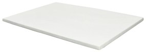 Costway Topper materasso matrimoniale con gel rinfrescante per dormire, Cuscinetto morbido per materasso 140x200x5cm