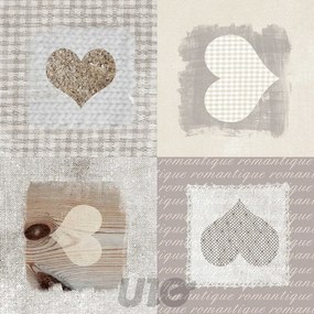 Tovaglia lavabile 140x300 cm Cozy coeur - douceur d'intérieur