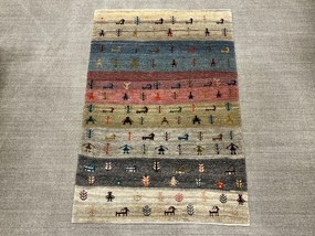 Gabbeh Tappeto persiano 100 x 140 (Iran) Annodato A Mano
