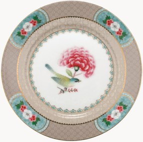 Set di 6 piatti da dessert in porcellana Blushing Birds