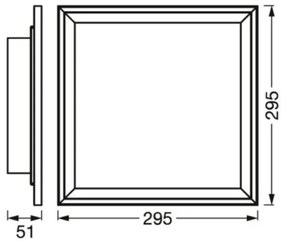 Ledvance- LED RGBW Plafoniera dimmerabile SMART+ PLANON LED/18W/230V Wi-Fi