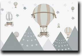 Quadro per bambini 45x70 cm Balloon - Wallity