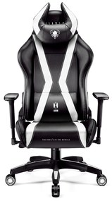Sedia da bambino Diablo X-Horn 2.0 Kids Size: Nero-Bianco