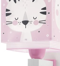 Dalber 63119S - Applique per bambini JUNGLE 1xE27/15W/230V rosa