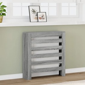 Copertura Termosifone Grigio Sonoma 78x20x82 Legno Multistrato /