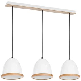 Lampadario a sospensione con filo STUDIO 3xE27/60W/230V