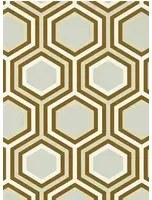 Hexagon Tapete Selo von Harlequin - Gold/ Platinum