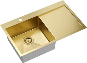 Lavello in acciaio RUSSEL 111 Gold