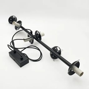 Brilagi - Lampadario sospeso MALONY 6xE14/20W/230V nero