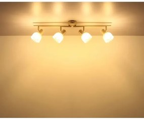 Globo 54317-4 - Faretto PLANTA 4xE14/40W/230V