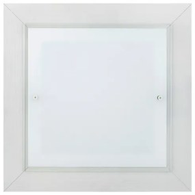 Argon 1865 - Plafoniera da soffitto TABOR 4xE27/15W/230V 42x42 cm bianca