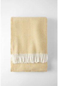 Plaid grigio-marrone con contenuto di cotone , 140 x 180 cm Skyline - Euromant