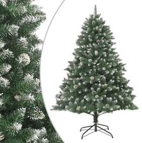 Albero di Natale Artificiale con Base in PVC, 240 cm