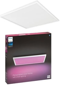 Pannello LED smart Surimu bianco 60x60 cmrgbw ad intensità regolabile 4150 LUMEN, PHILIPS HUE