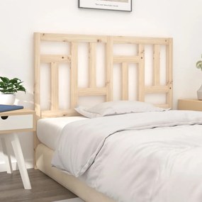 Testiera Per Letto 140,5x4x100 Cm Legno Massello Di Pino /