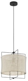 Eglo 79644 - Lampadario a sospensione con filo BRIDEKIRK 1xE27/40W/230V