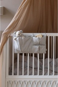 Tasca per culla azzurra in cotone organico 42 cm Classic Stripes Blue – Cam Cam Copenhagen