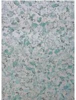 Tapete Ebru von Osborne & Little - Metallic Gilver/ Aqua