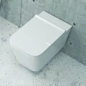 Kamalu - sanitari bagno sospesi senza brida modello litos-s