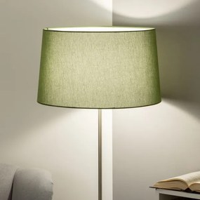 Brilagi - Lampada da terra LED CERIA 1x E27/40W/230V Ø 45 cm verde/cromo opaco