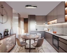 Argon 0904 - Plafoniera TONI 2xE27/15W/230V nero/oro