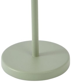 Lampada da tavolo verde con LED IP54 ricaricabile con stazione di ricarica - Squirrel