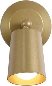 Searchlight 23340GO - Applique da parete LED ricaricabile e dimmerabile CONE LED/1,5W/5V, dorata