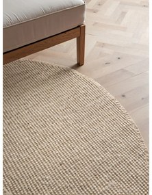 Tappeto rotondo color crema in iuta ø 160 cm Bouclé Jaipur – Hanse Home