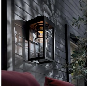 Kichler KL-HONE-S-BKT - Applique da esterno HONE S 1xE27/60W/230V IP44