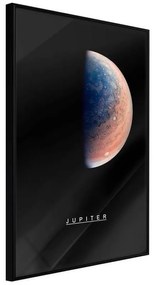 Poster  The Solar System: Jupiter  Cornice Quadri Cornice nera, Larghezza x Altezza Home decor 20x30