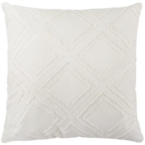 Cuscino divano panna 45x45 cm microfibra