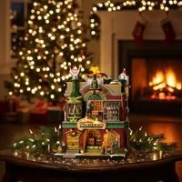 Fabbrica imbottigliamento Lemax decorazione Natale