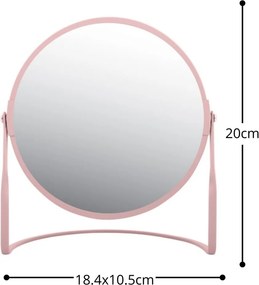 Specchio per make-up con ingrandimento (con ingrandimento 5x) ø 18 cm Akira – Spirella