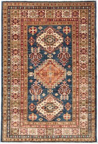 Kazak Tappeto 150x100 Blu (Pakistan) Annodato A Mano