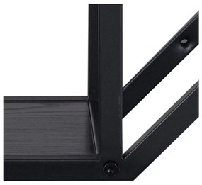 Scaffale metallico a castello nero Seaford - Actona