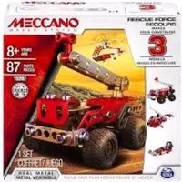 SPIN MASTER MECCANO MULTIMODELS RESCUE SQUAD 3 MODELLI