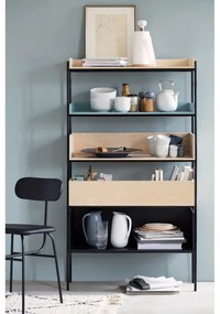 Portasciugamani in legno di quercia con dettagli in porcellana bianca Hammershoi Hammershøi - Kähler Design