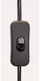 Rabalux 74012 - Lampada da terra IZANDER 1xE27/40W/230V bianco/argento