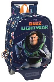 Trolley per la Scuola Buzz Lightyear Blu Marino (22 x 27 x 10 cm)