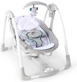 Ingenuity - Dondolo vibrante per bambini con melodia 2in1 NASH 4xLR20