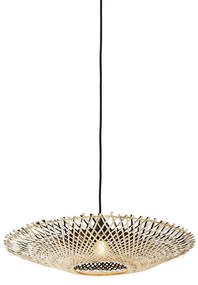 Lampada a sospensione orientale in rattan 50 cm - Rina