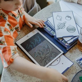 Kidywolf - Tavoletta da disegno Kidydraw mini - galaxy