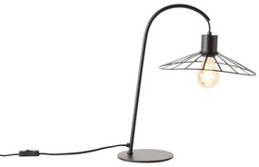 Brilliant - Lampada da tavolo LEIKA 1xE27/52W/230V nero