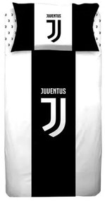 Completo lenzuola singolo in cotone Juventus