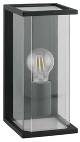 Applique Nera E27, IP54 per Esterni - Serie PRISM Base E27