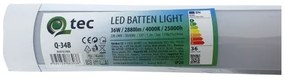 Lampada LED sottopensile QTEC LED/36W/230V 120 cm bianco