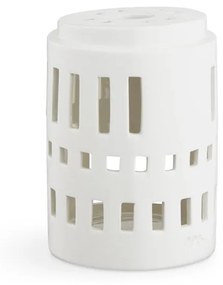 Portacandele in ceramica per tea light Urbania Lighthouse Little Tower - Kähler Design