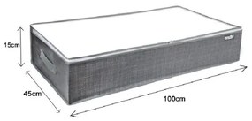 Trade Shop - Organizzatore Organizer Scatola Contenitore Armadi Salvaspazio 100x45x15cm 69713