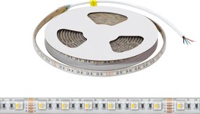 Striscia LED RGBW Multicolore 24V 17W/m Professionale - IP67 - 5 metri